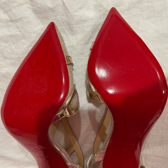 Christian Louboutin Double L Pump Size 37 NWT - Picture 10 of 10